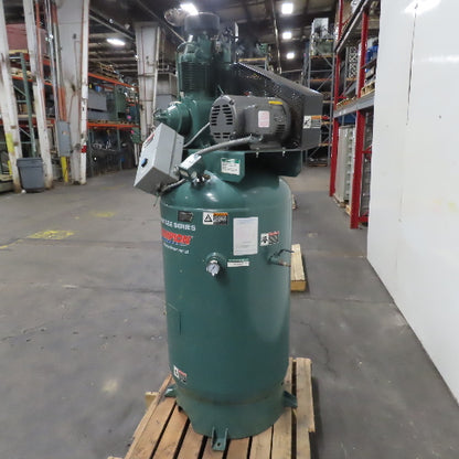 Champion CASRSA45 80 Gal 5HP Vertical Air Compressor 200V 3Ph Tested
