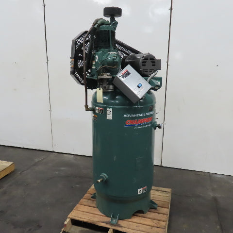 Champion CASRSA45 80 Gal 5HP Vertical Air Compressor 200V 3Ph Tested