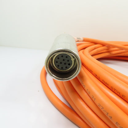 Rexroth IKS0252 12-Pin Motor Servo Cable NEW