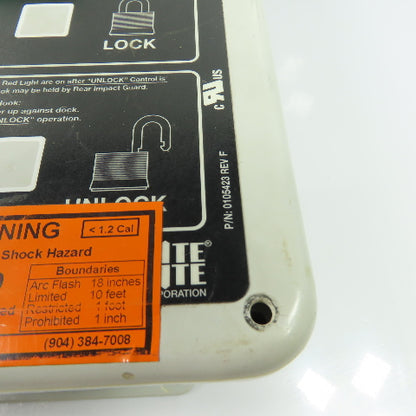 Rite-Hite 103.101 Dok-Lok Vehicle Restraint Control Box 120V 1Ph