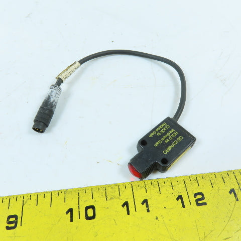 Banner QS12VN6RQ Opposed-Mode Photoelectric Sensor Receiver Pigtail QD