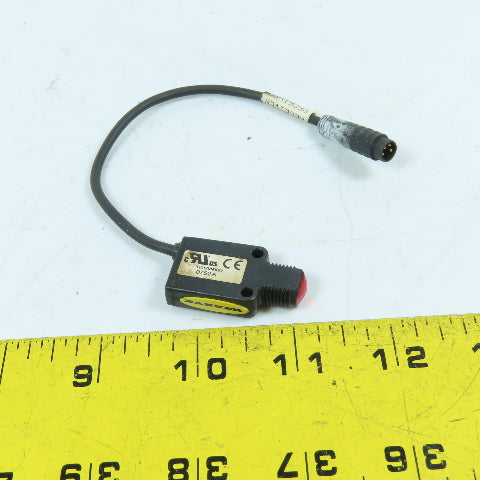 Banner QS12VN6RQ Opposed-Mode Photoelectric Sensor Receiver Pigtail QD