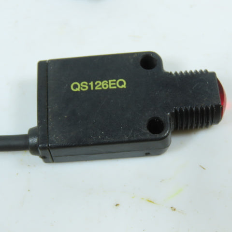 Banner QS126EQ Photoelectric Emitter Sensor w/ M8 QD Cable