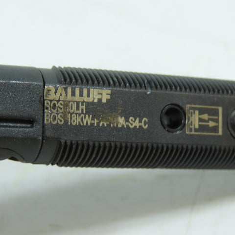 Balluff BOS00LH BOS 18KW-PA-1HA-S4-C Diffuse Photoelectric Sensor 10-30VDC