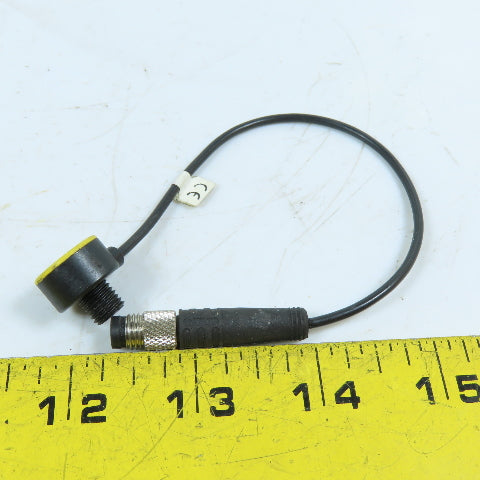 Banner T8RP6RQ Opposed Mode Photoelectric Sensor Receiver 10-30VDC PNP M8 QD