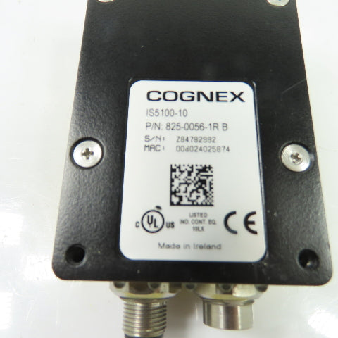 Cognex 825-0056-1R B IS5100-10 In Sight Machine Vision Camera Sensor 24VDC