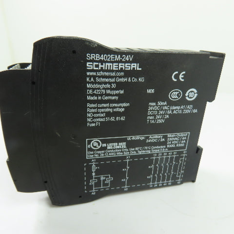 Schmersal SRB402EM-24V Safety Relay Output Expansion Module 24VDC/VAC