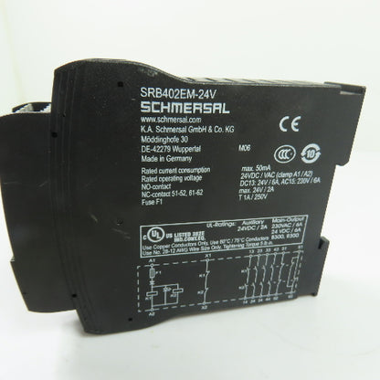 Schmersal SRB402EM-24V Safety Relay Output Expansion Module 24VDC/VAC