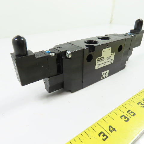Parker B522BB553C 4-Way 2-Position Pneumatic Solenoid Valve 120VAC