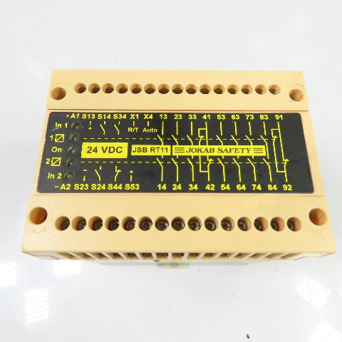 Jokab Safety JSB RT11 24VDC Safety Relay Module 7NO/2NC