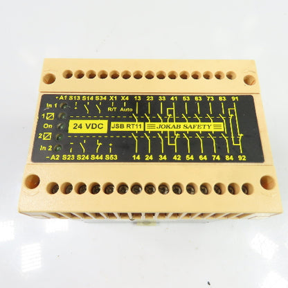 Jokab Safety JSB RT11 24VDC Safety Relay Module 7NO/2NC