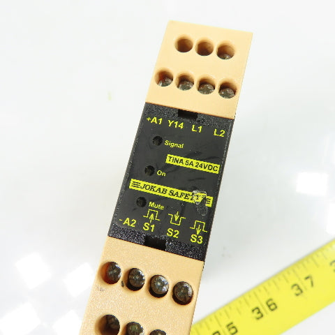 Jokab Safety 847-0002 TINA 5A Safety Relay Module 24VDC Ver B