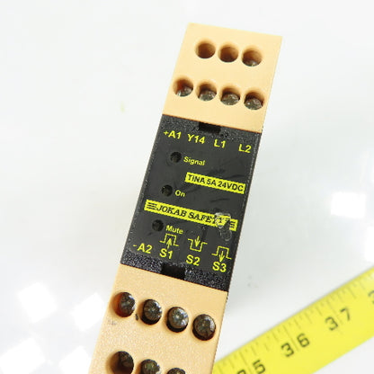 Jokab Safety 847-0002 TINA 5A Safety Relay Module 24VDC Ver B