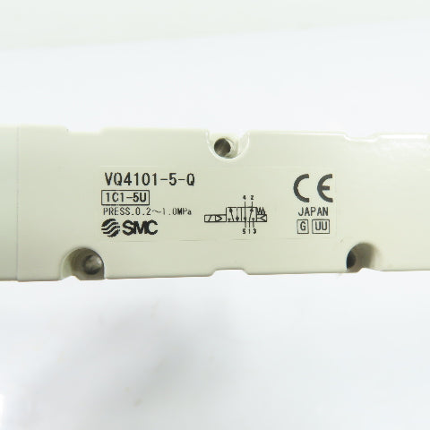 SMC VQ4101-5-Q 2-Position Single Solenoid Valve 0.2-1.0MPa