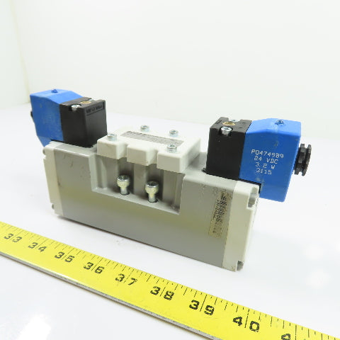 Parker H26VXBG0B9D Solenoid Pneumatic Directional Valve 24VDC