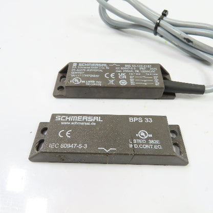 Schmersal BPS 33 BNS 33-12Z-2187 Coded Magnetic Safety Sensor W/ Actuator 100V