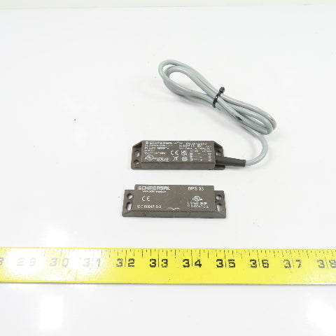 Schmersal BPS 33 BNS 33-12Z-2187 Coded Magnetic Safety Sensor W/ Actuator 100V