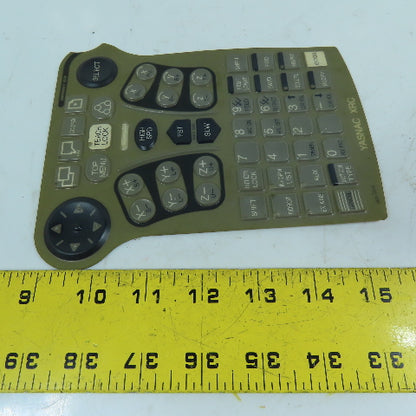 Yaskawa XKS-001E Yasnac XRC Robot Teach Pendant Keypad Membrane Overlay