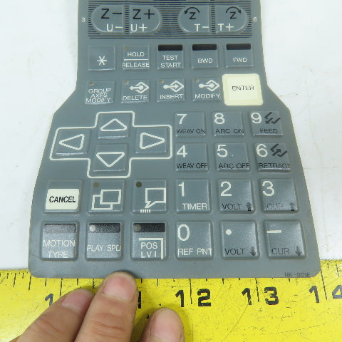 Yaskawa NK-001E Robot Teach Pendant Membrane Keypad Overlay