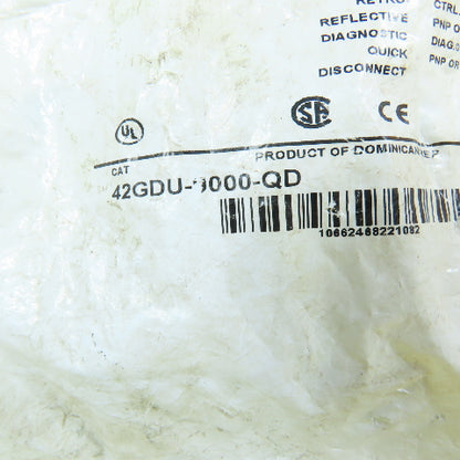 Allen-Bradley 42GDU-9000-QD Retroreflective Diagnostic Sensor 10-30VDC