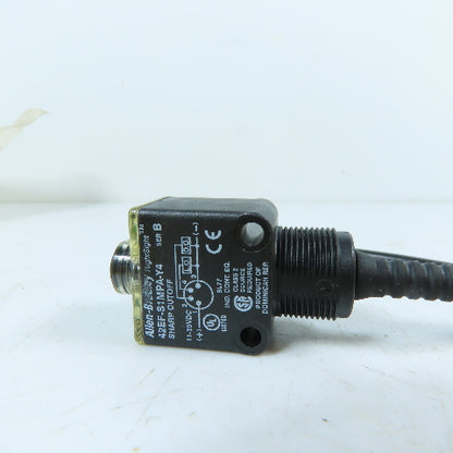 Allen Bradley 42EF-S1MPA-Y4 Sharp Cutoff Photoelectric Sensor 11-30VDC