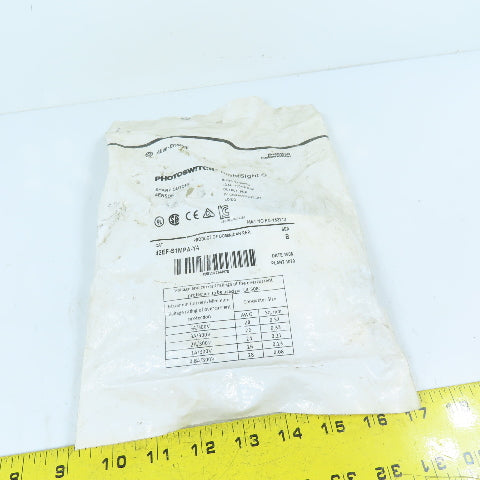 Allen Bradley 42EF-S1MPA-Y4 Sharp Cutoff Photoelectric Sensor 11-30VDC