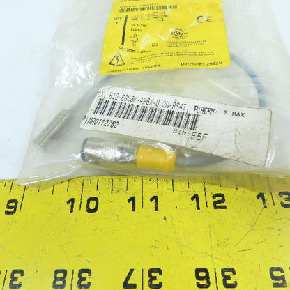 Turck 46694951 BI2-EG08K-AP6X-0.2-RS4T/S1589 Inductive Proximity Sensor 2mm PNP