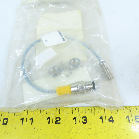 Turck 46694951 BI2-EG08K-AP6X-0.2-RS4T/S1589 Inductive Proximity Sensor 2mm PNP