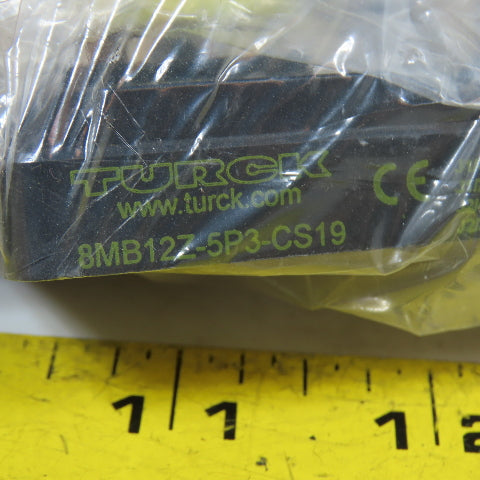 Turck 8MB12Z-5P3-CS19 8-Port M12 Eurofast Junction Box 10-30VDC