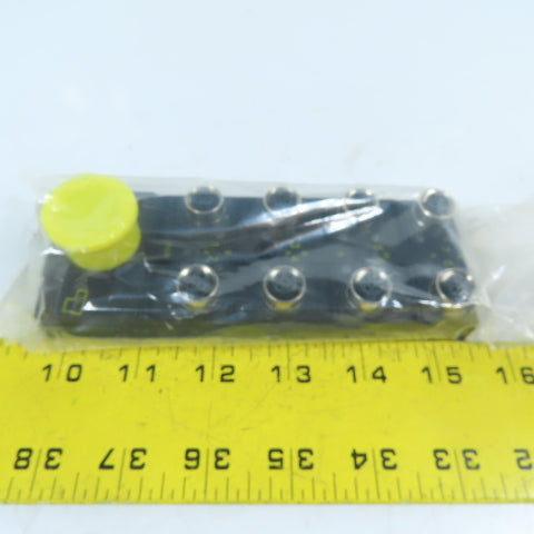 Turck 8MB12Z-5P3-CS19 8-Port M12 Eurofast Junction Box 10-30VDC