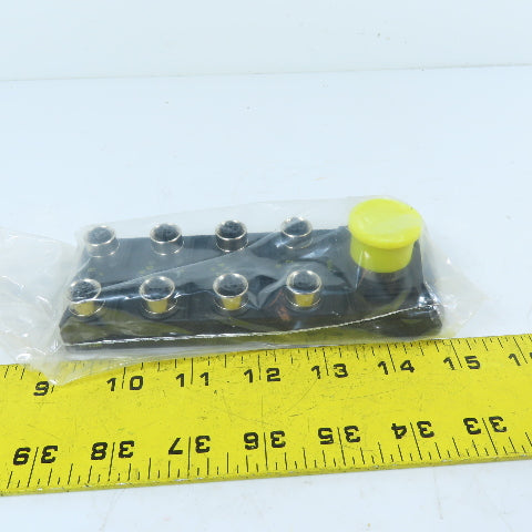 Turck 8MB12Z-5P3-CS19 8-Port M12 Eurofast Junction Box 10-30VDC