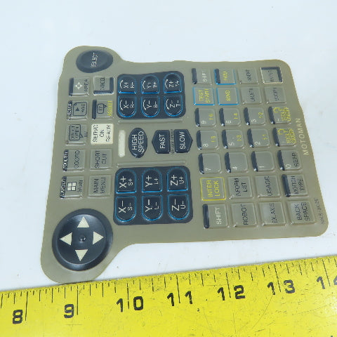 Motoman NKS-002E Robot Teach Pendant Membrane Keypad Overlay