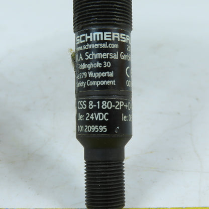 Schmersal 101209595 CSS 8-180-2P+D-M-ST M12 8-Pin Electronic Safety Sensor 24VDC