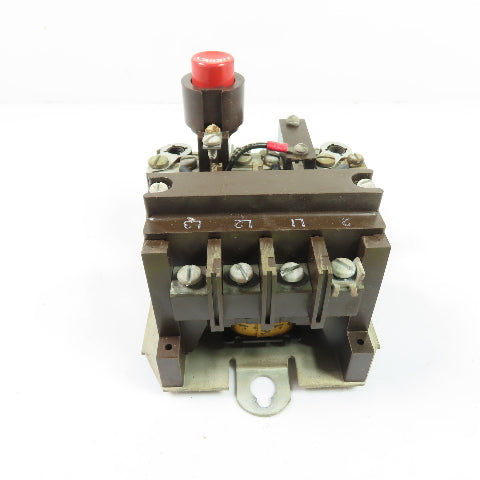 Cutler Hammer 9586H6921G Model 6-172-9 3-Pole Contactor W/Overload Relay Size 00