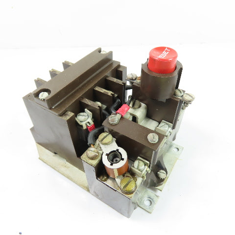 Cutler Hammer 9586H6921G Model 6-172-9 3-Pole Contactor W/Overload Relay Size 00