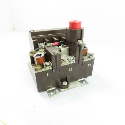 Cutler Hammer 9586H6921G Model 6-172-9 3-Pole Contactor W/Overload Relay Size 00