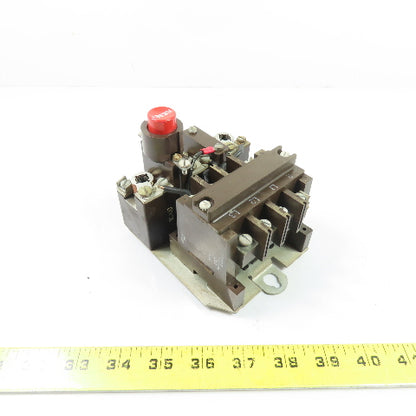 Cutler Hammer 9586H6921G Model 6-172-9 3-Pole Contactor W/Overload Relay Size 00