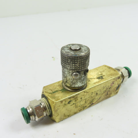 Parker F400B-11CH Hydraulic Flow Control Valve 2000 PSI 5GPM 1/4" NPT