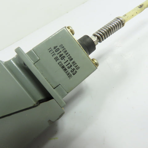 Allen-Bradley 802T-WSP Oiltight Limit Switch 2-Pole 600VAC Ser H