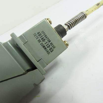 Allen-Bradley 802T-WSP Oiltight Limit Switch 2-Pole 600VAC Ser H