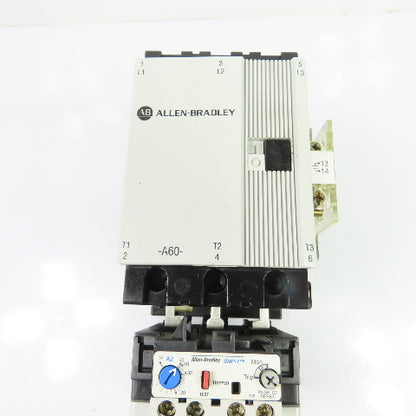 Allen-Bradley 100-A60N*3 60A 3-Pole IEC Contactor w/ 193-A1J3 Overload Relay