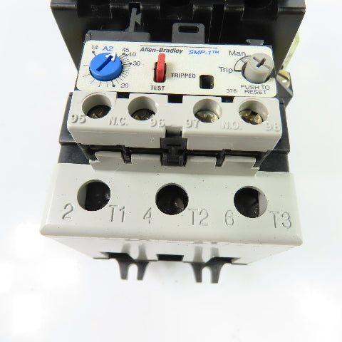 Allen-Bradley 100-A60N*3 60A 3-Pole IEC Contactor w/ 193-A1J3 Overload Relay