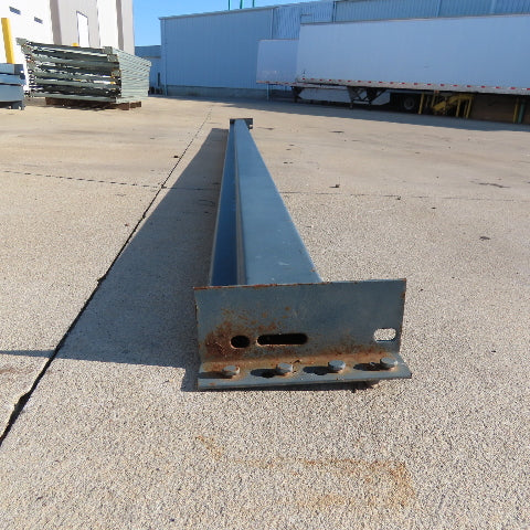 12' x 5" x 1-5/8" Shaved Pin Pallet Racking Beam Shelf 6,150Lb.