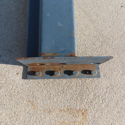 12' x 5" x 1-5/8" Shaved Pin Pallet Racking Beam Shelf 6,150Lb.