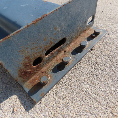 12' x 5" x 1-5/8" Shaved Pin Pallet Racking Beam Shelf 6,150Lb.