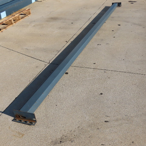 12' x 5" x 1-5/8" Shaved Pin Pallet Racking Beam Shelf 6,150Lb.