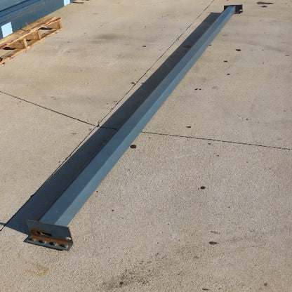 12' x 5" x 1-5/8" Shaved Pin Pallet Racking Beam Shelf 6,150Lb.
