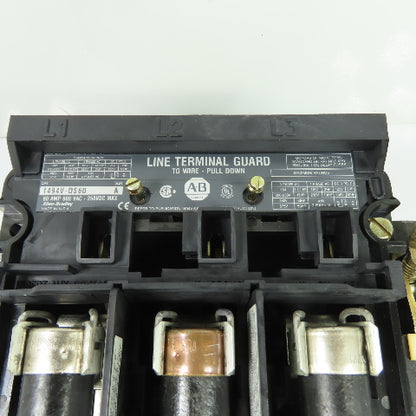 Allen-Bradley 1494V-DS60 60A 3-Pole Fusible Disconnect Switch 600VAC