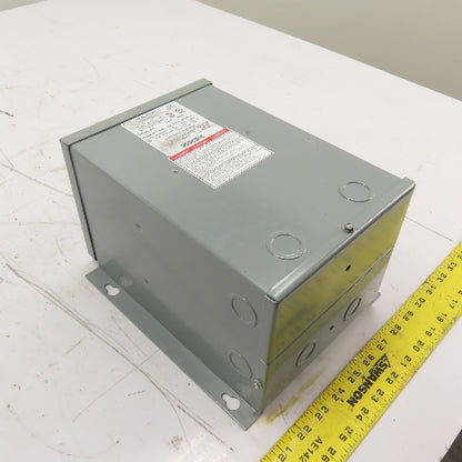Square D 3S1F 3KVA General Purpose Transformer 480/240V Pri 120/240V Sec