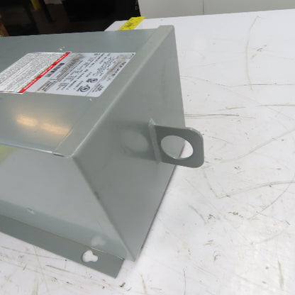 Square D 3S1F 3KVA General Purpose Transformer 480/240V Pri 120/240V Sec
